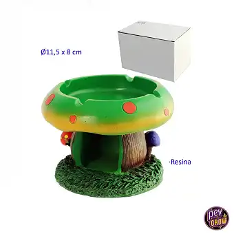 Mushroom House Resin...