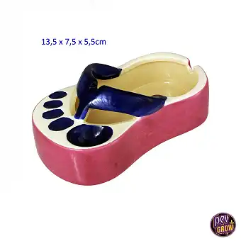 Ceramic Flip-Flop Ashtray...