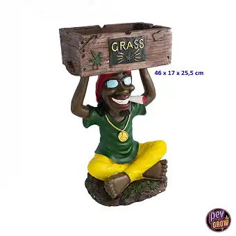 XL Ceramic Ashtray Rasta...