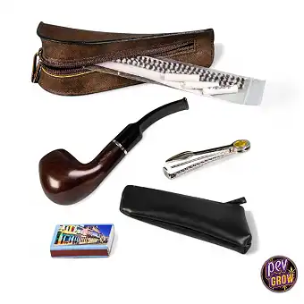 Kit Pipa fumador Marrón