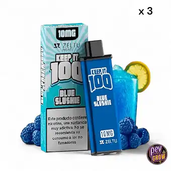 Zeltu X3 Pod Blue Slushie...