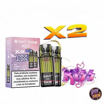 2 Pods recarga Kiss 20 mg....