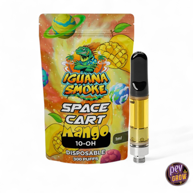 Puff Jetable 10-OH Space Vape Mangue 90 % | Pevgrow Puff Jetable 10-OH Space Vape Mangue 90 % | Pevgrow