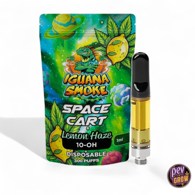 Space Vape Lemon 90% 10-OH Disposable Cartridge