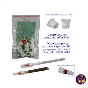 Bolsa con 10 casquillos...