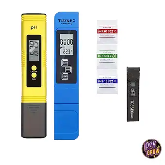 Digitale pH- en EC-meterkit...