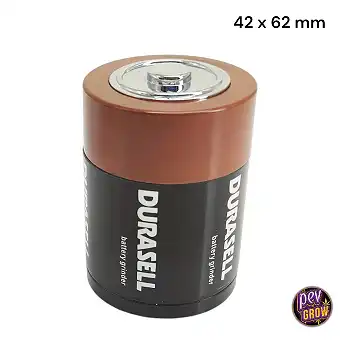 Duracell-batterij metalen...