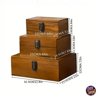Solid Wood Harvest Storage...