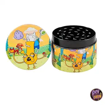 Grinder metallico con bong...