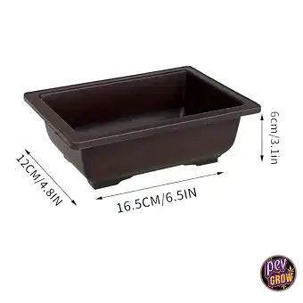 Vaso Bonsai Rettangolare in...