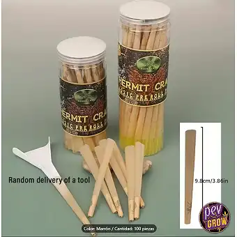 50 Brown Pre-Rolled Cones 11cm