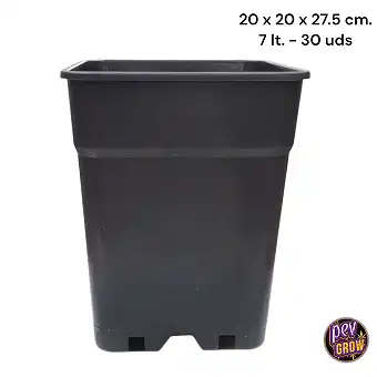 Vasi Quadrati Neri Hercules...