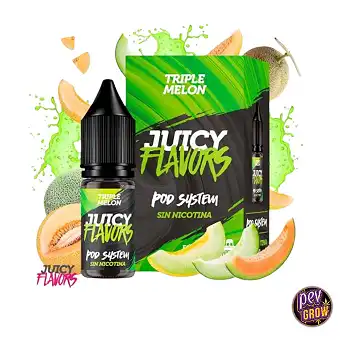 Triple Melon 0mg E-Liquid –...