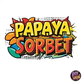 Papaya Sorbet Semințe...