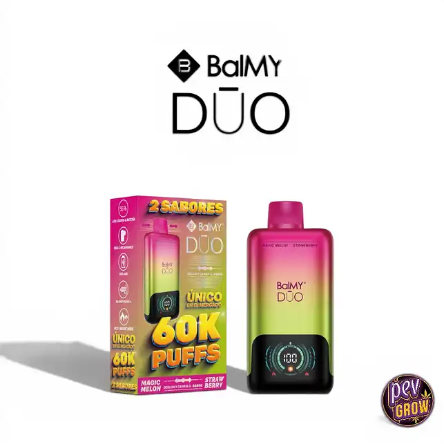 Balmy DŪO Magic Melon-Strawberry 60k Puffs