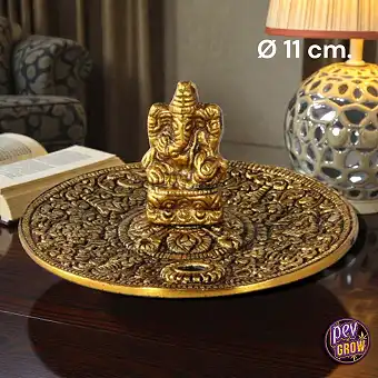 Fém Ganesha füstölőtartó Ø...