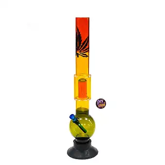 Bong Black Leaf Rasta in...