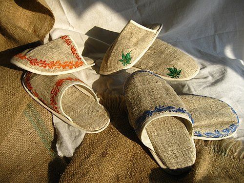 can be manufactured with hemp, soft, flexible, resilient tissues