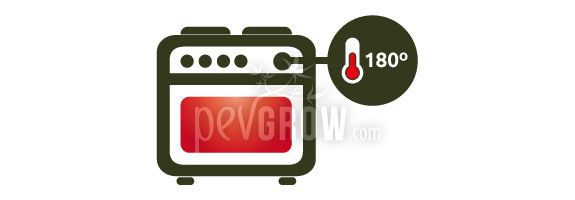 préchauffer le four à 180 degrés