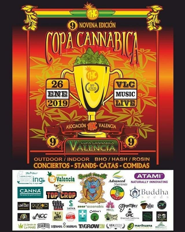 Poster Ninth Edition THC Cup Valencia 2019
