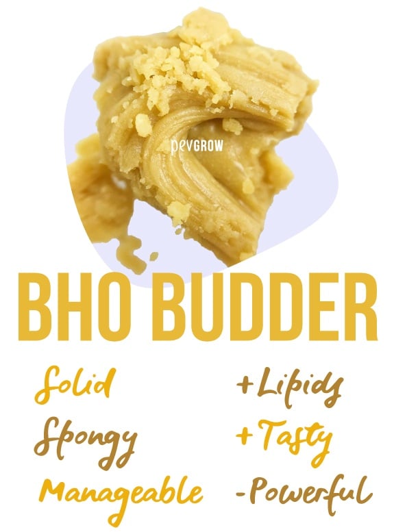 Photograph of BHO in Budder form*