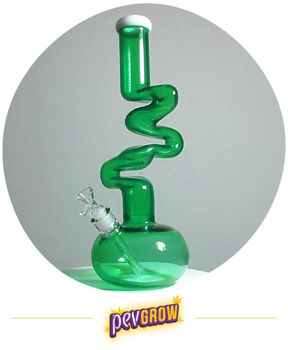 *Image of a zig-zag bong also called a zong*