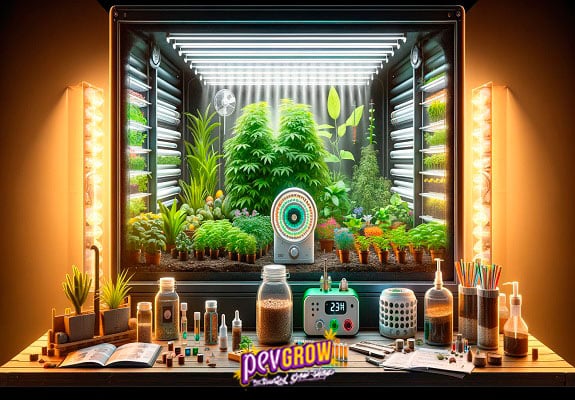 Learn how to lower the humidity in the Grow tent using various methods