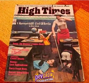 Rivista High Times di Maggio 1977