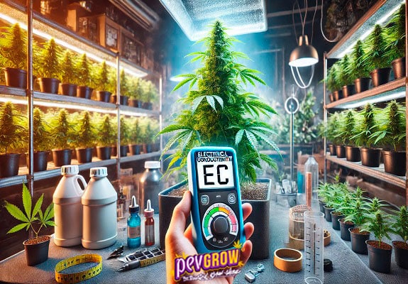 The importance of electric conductivity or EC for growing marijuana