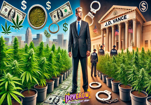 J.D. Vance: O candidato a vice-presidente de Trump é um duas caras sobre a marijuana