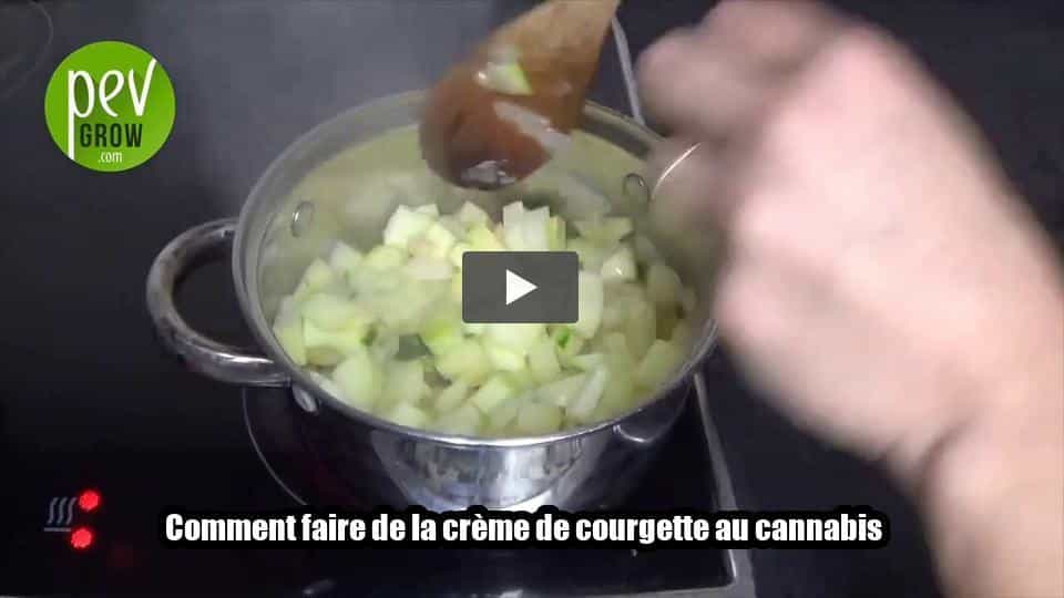 Vidéo: Comment faire de la crème de courgette au cannabis