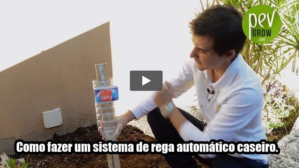 Vídeo: Como fazer um sistema de rega automático caseiro.