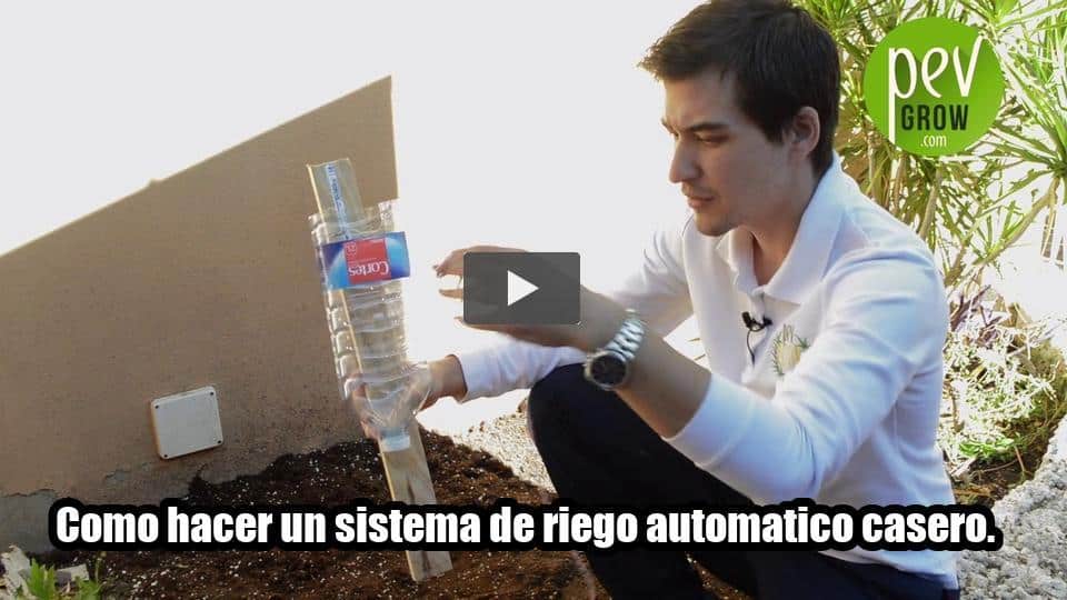 Vídeo: Como hacer un sistema de riego automatico casero.