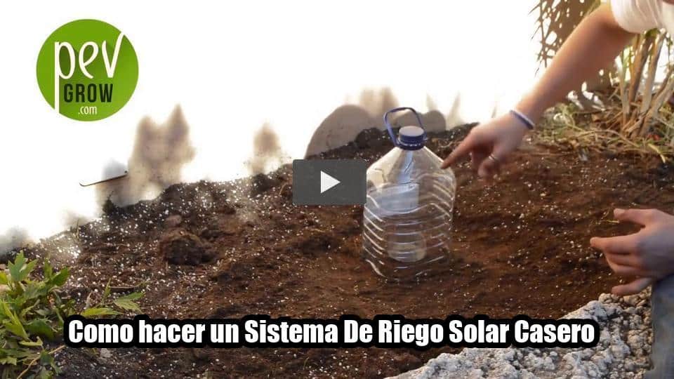 Vídeo: Como hacer un Sistema De Riego Solar Casero