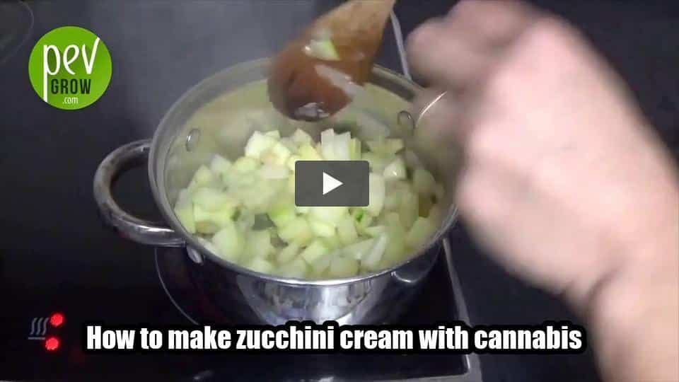 Video: How to make zucchini cream with cannabis