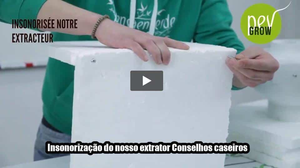 Vídeo: Insonorização do nosso extrator Conselhos caseiros