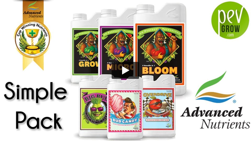 Vidéo: Presentation du Simple Pack de chez Advanced nutrients