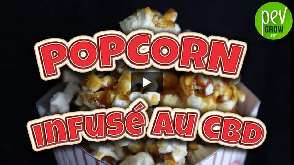 Vidéo: Recette POP CORN au CBD