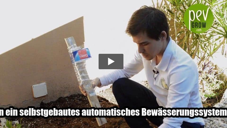 Video: Wie man ein selbstgebautes automatisches Bewässerungssystem macht.