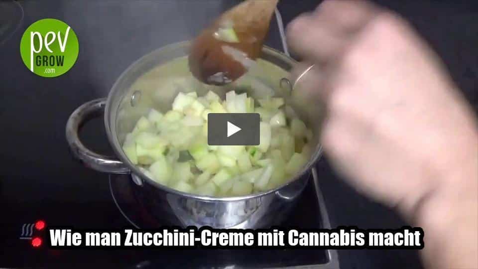 Video: Wie man Zucchini-Creme mit Cannabis macht