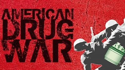 Documentary poster "American Drug War: The Last White Hope"