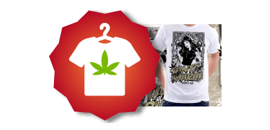 Camisetas marihuana