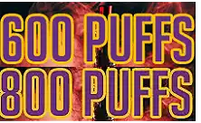 600-800 Puff Disposable Vapes