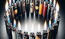 Clipper Jet Flame Lighters