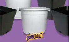 Doniczki plastikowe do marihuany