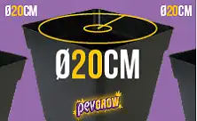 Doniczki o średnicy 20 cm
