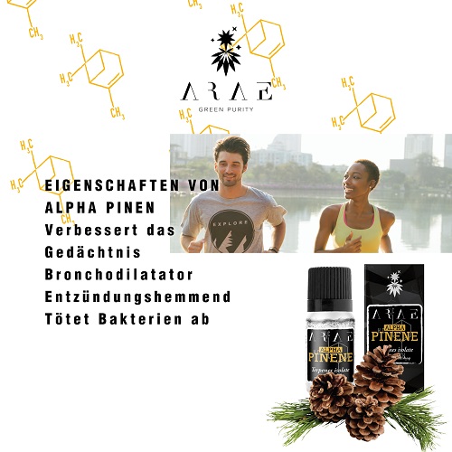 Alfa Pineno ARAE propiedades