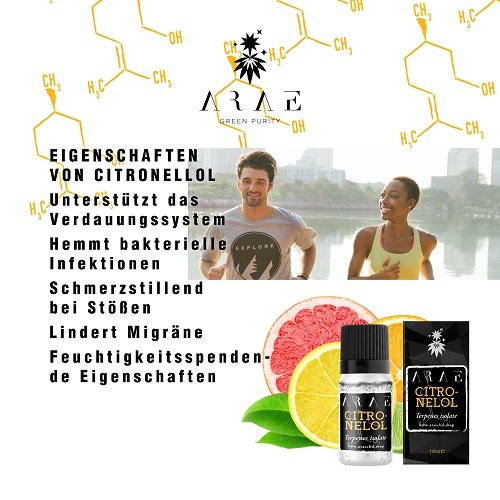 Citronellol ARAE properties
