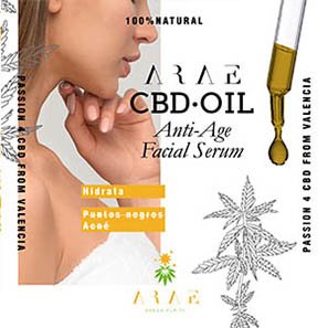 Aceite CBD ARAE serum facial