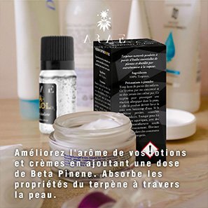 Bêta-pinène ARAE crèmes